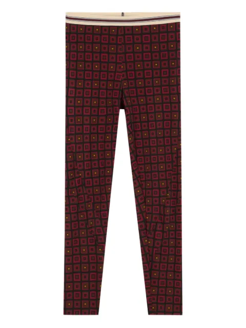 Pierre-Louis Mascia SPIDERMAN geometric-pattern leggings