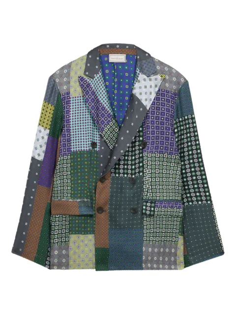 Pierre-Louis Mascia Fancy double-breasted blazer