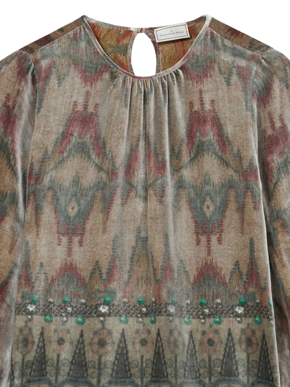 Pierre-Louis Mascia Kanpur longsleeves blouse Beige