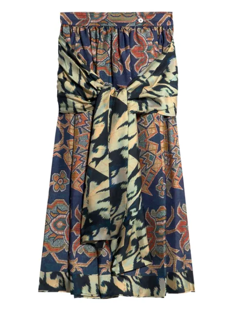 Pierre-Louis Mascia geometric-pattern mini skirt