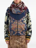 Pierre-Louis Mascia patterned fringed scarf - Neutrals