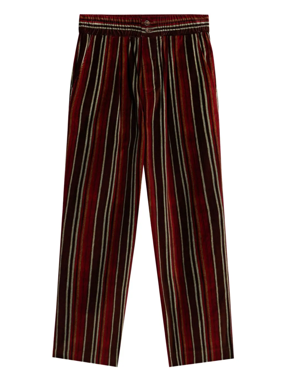 Pierre-Louis Mascia striped trousers Rood