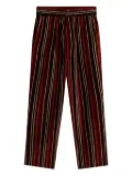 Pierre-Louis Mascia striped trousers - Red