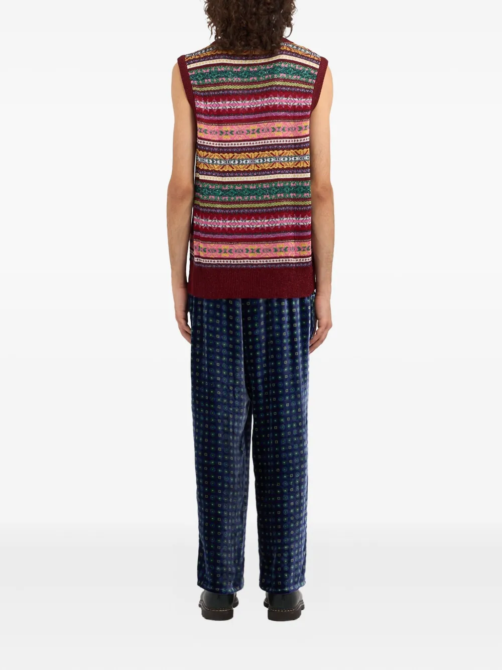 Pierre-Louis Mascia tricot vest Rood