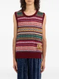 Pierre-Louis Mascia tricot vest - Red