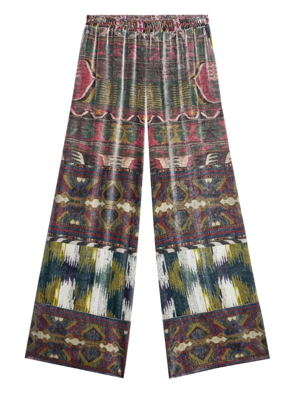 Pierre-Louis Mascia patterned trousers Grijs