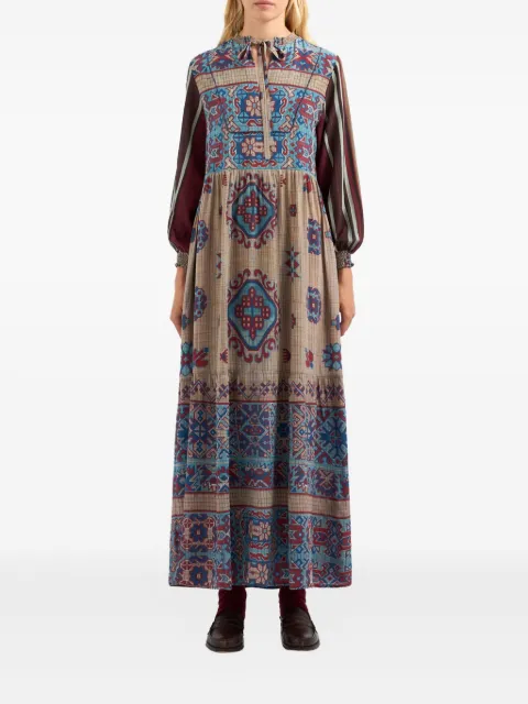 Pierre-Louis Mascia Midikleid mit geometrischem Print