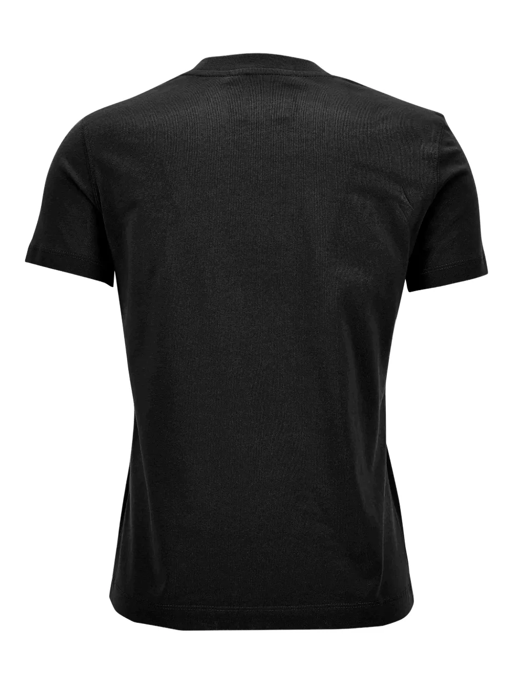 Versace Jeans Couture Katoenen T-shirt met logoprint Zwart