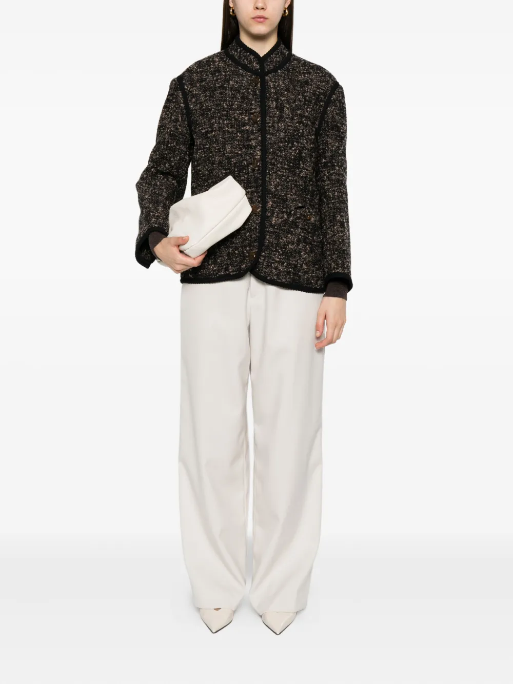 Blazé Milano tweed button-fastening jacket | Tweed Jackets | Image 2
