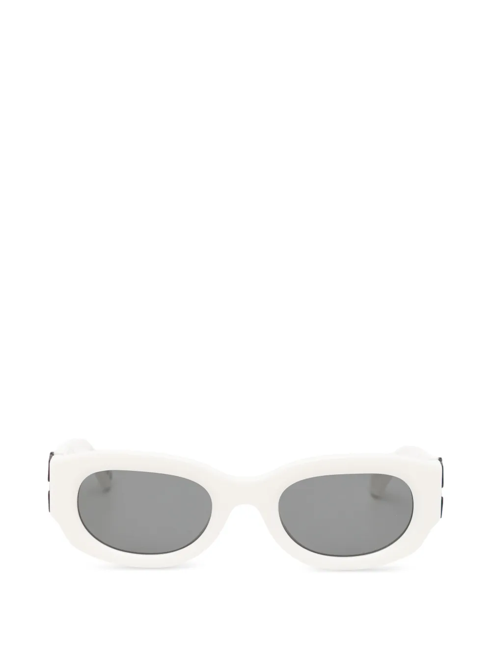 Off-White Eyewear Occhiali da sole ovali - Bianco