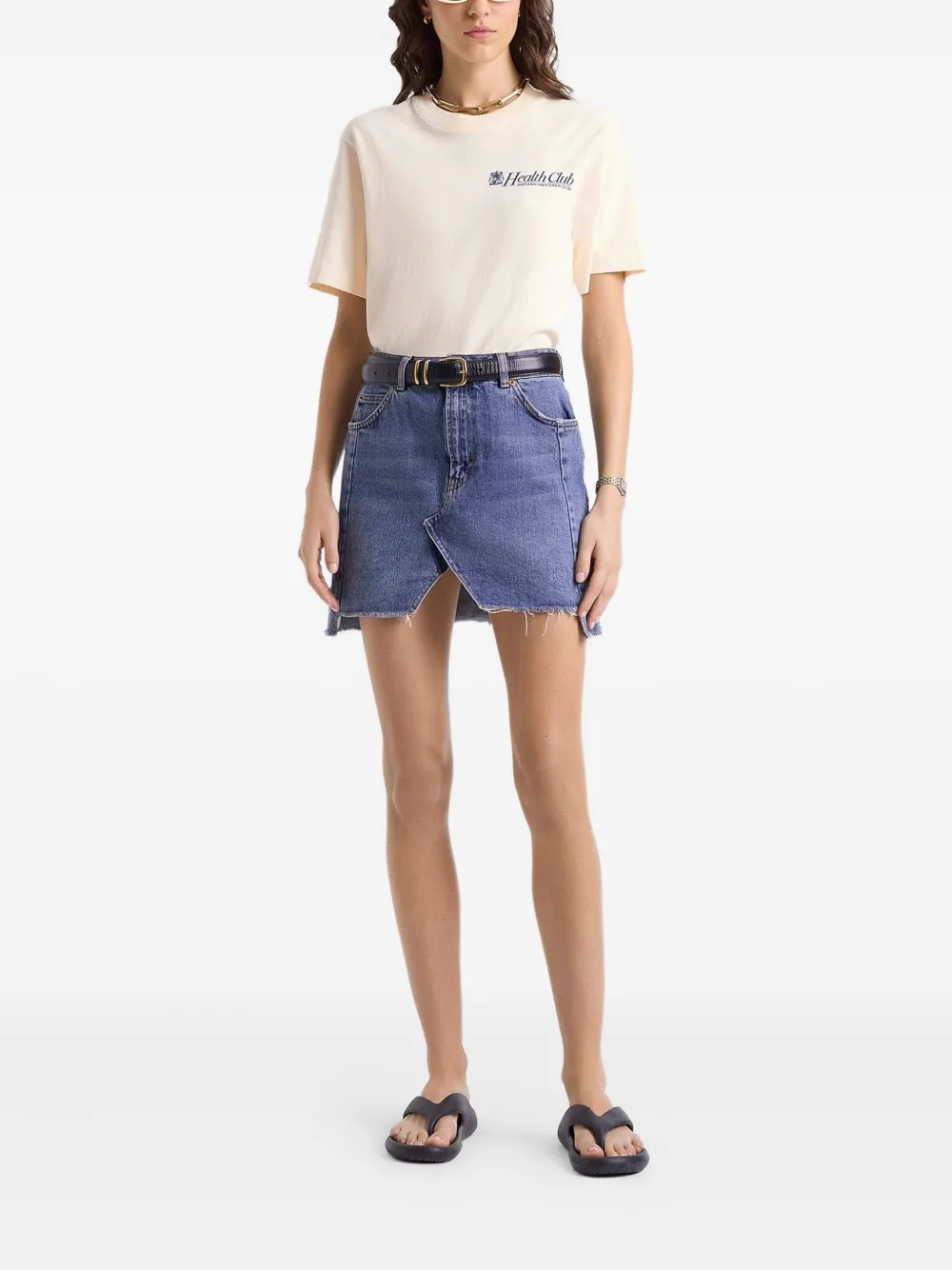 Sporty & Rich Health Club logo T-shirt | T-Shirts & Jersey Shirts | Image 2