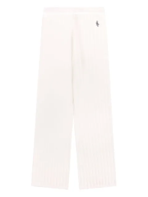 Sporty & Rich ribbed trousers