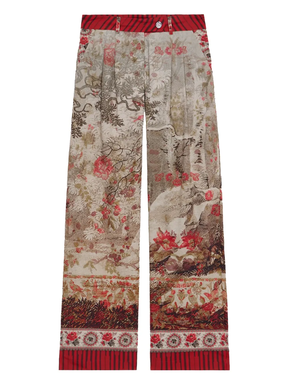 Pierre-Louis Mascia Diomede palazzo broek Beige