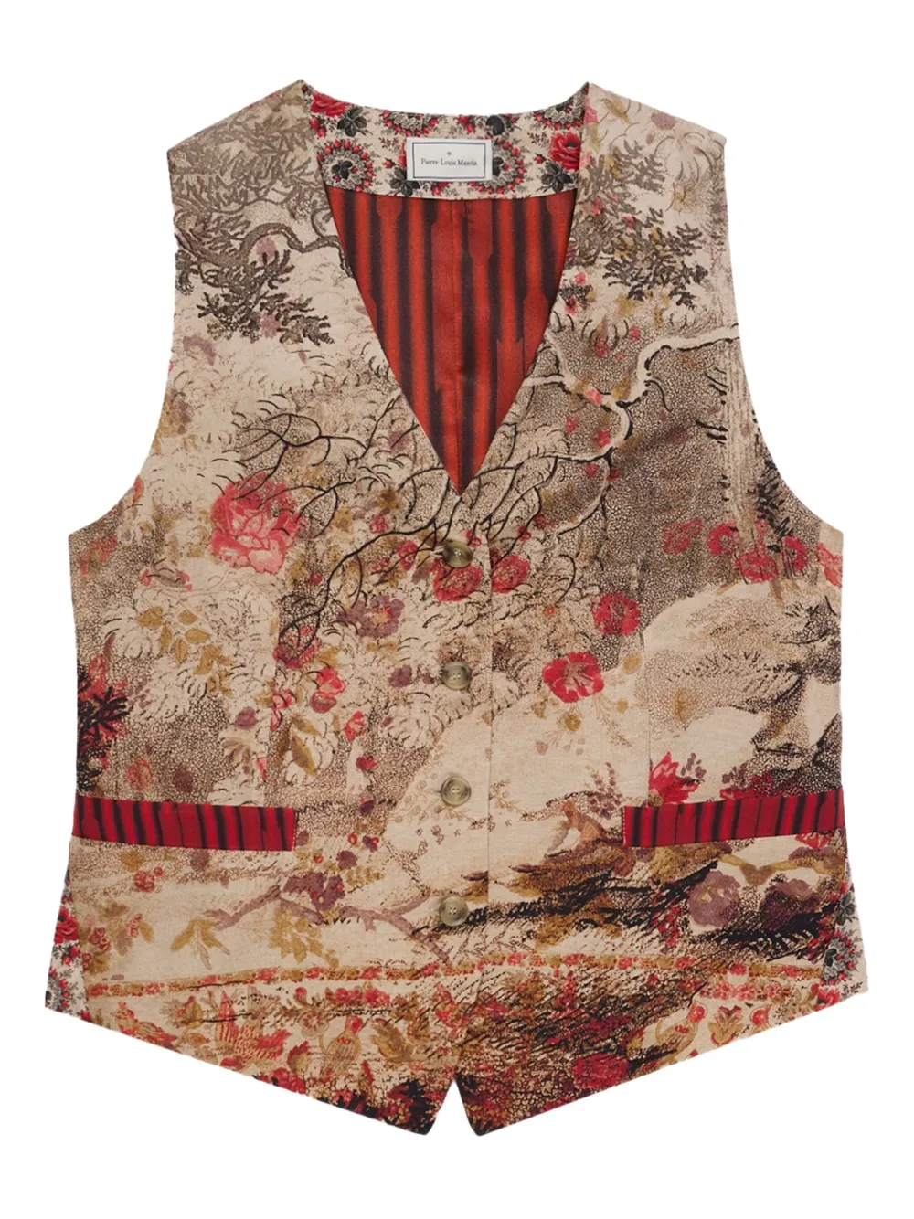 Pierre-Louis Mascia ALODOX gilet Beige