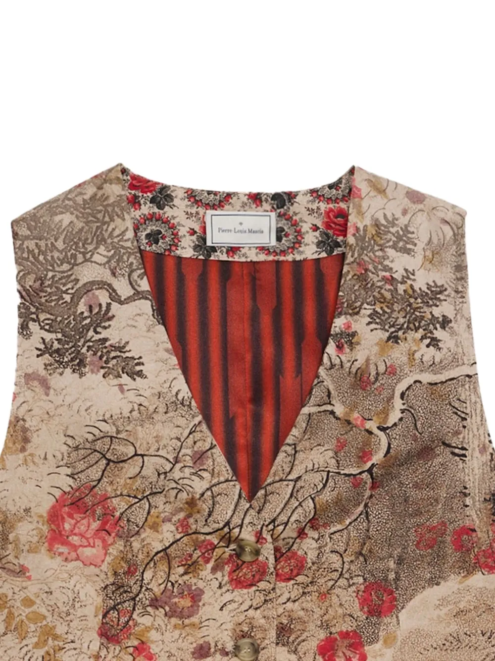 Pierre-Louis Mascia ALODOX gilet Beige