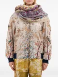 Pierre-Louis Mascia paisley floral-print scarf - Purple