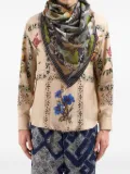 Pierre-Louis Mascia abstract-print scarf - Green