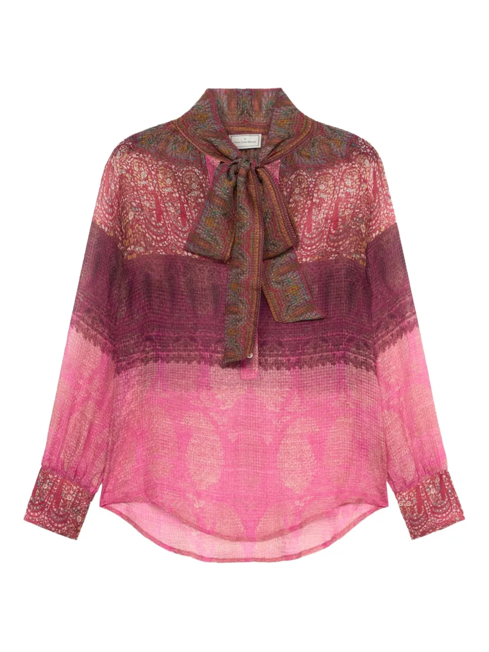 Pierre-Louis Mascia Leandro blouse Roze