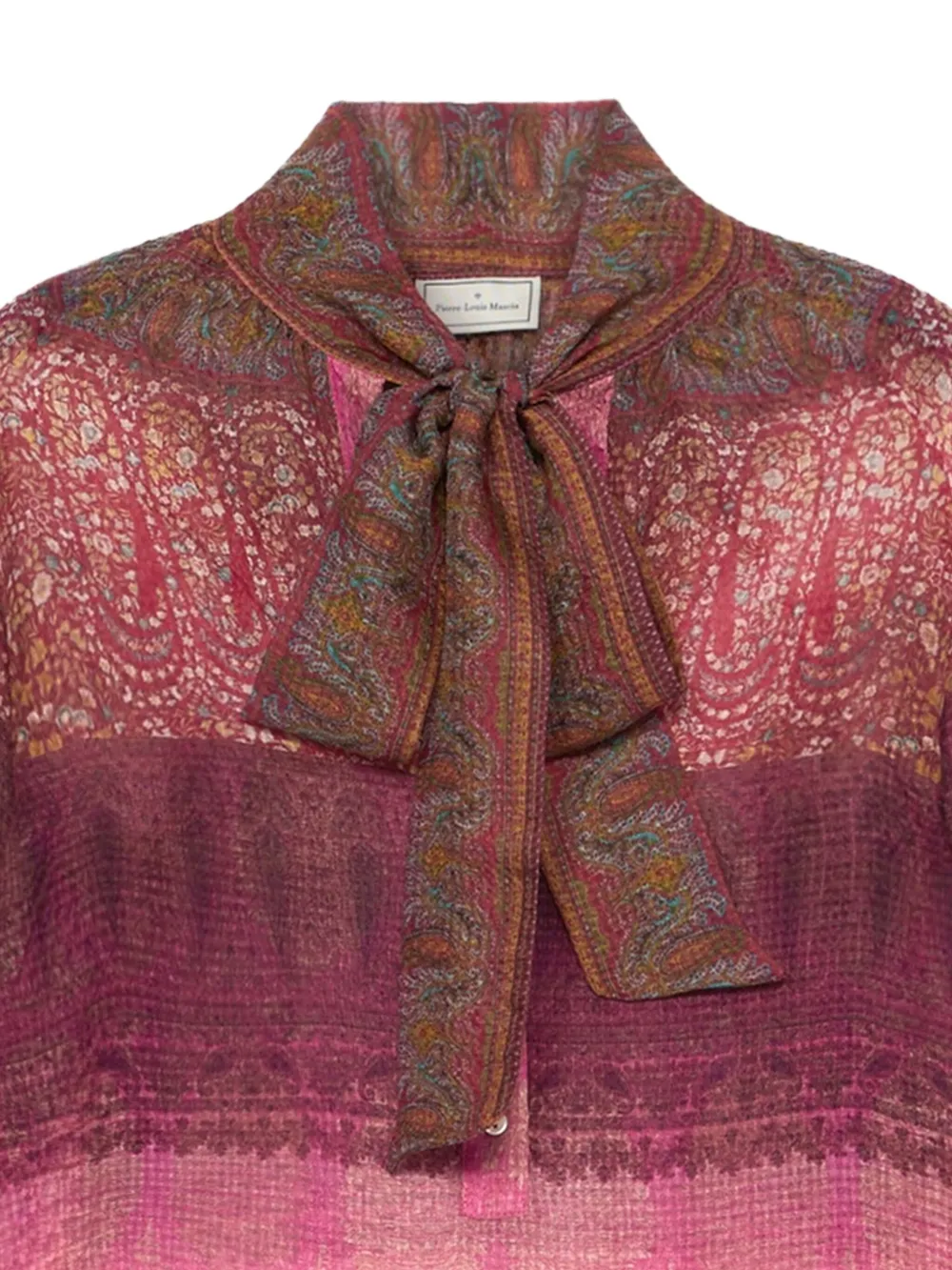 Pierre-Louis Mascia Leandro blouse Roze