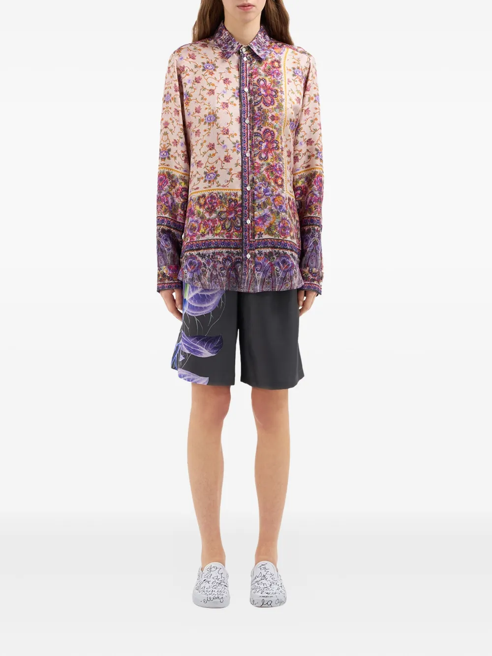 Pierre-Louis Mascia Aloe blouse Paars