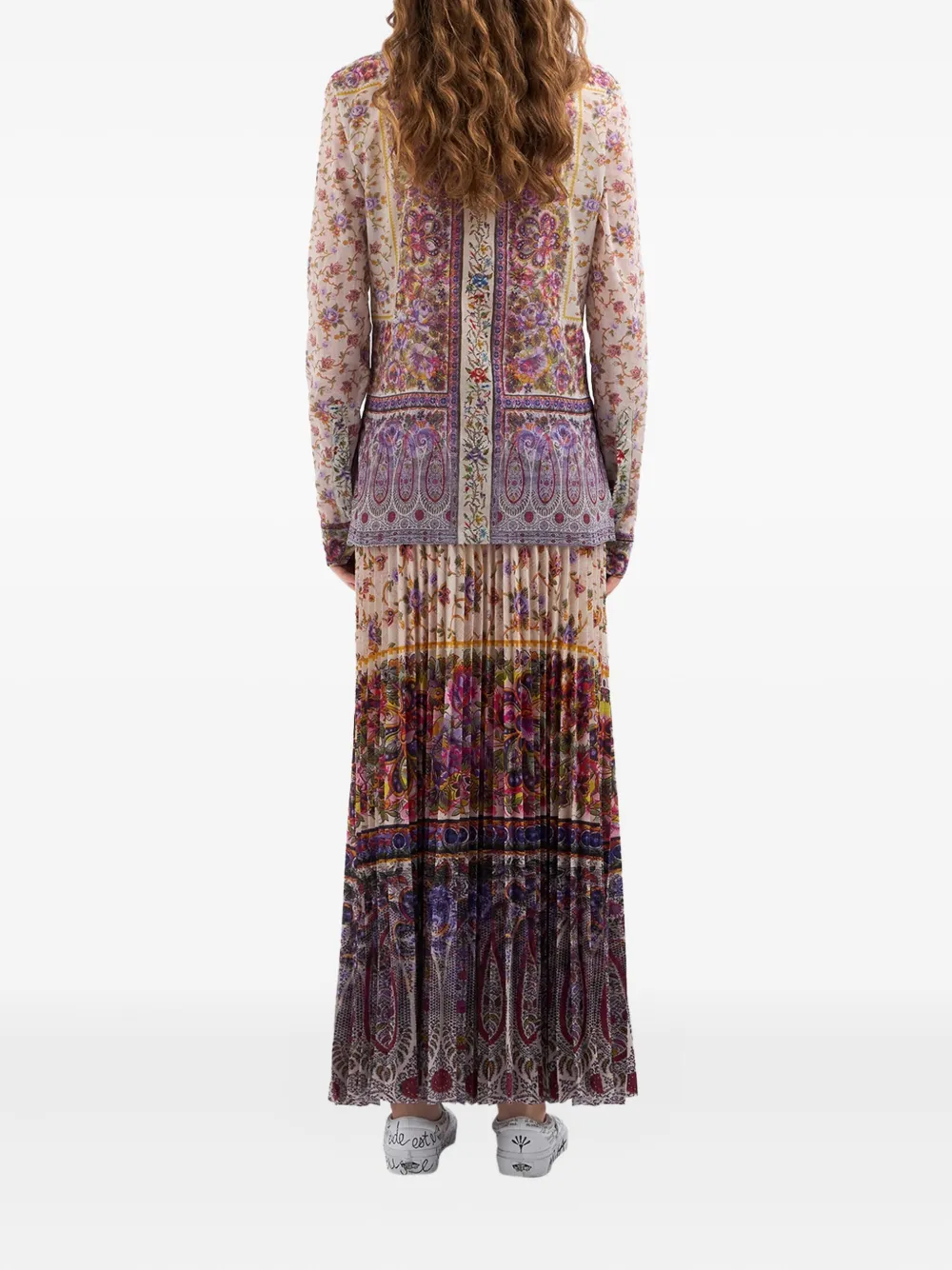 Pierre-Louis Mascia Shirt met paisley-print Beige