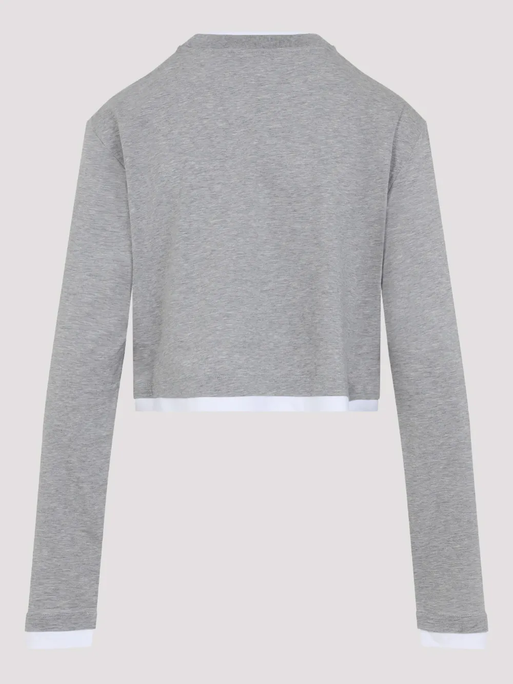 Prada Top met lange mouwen Grijs