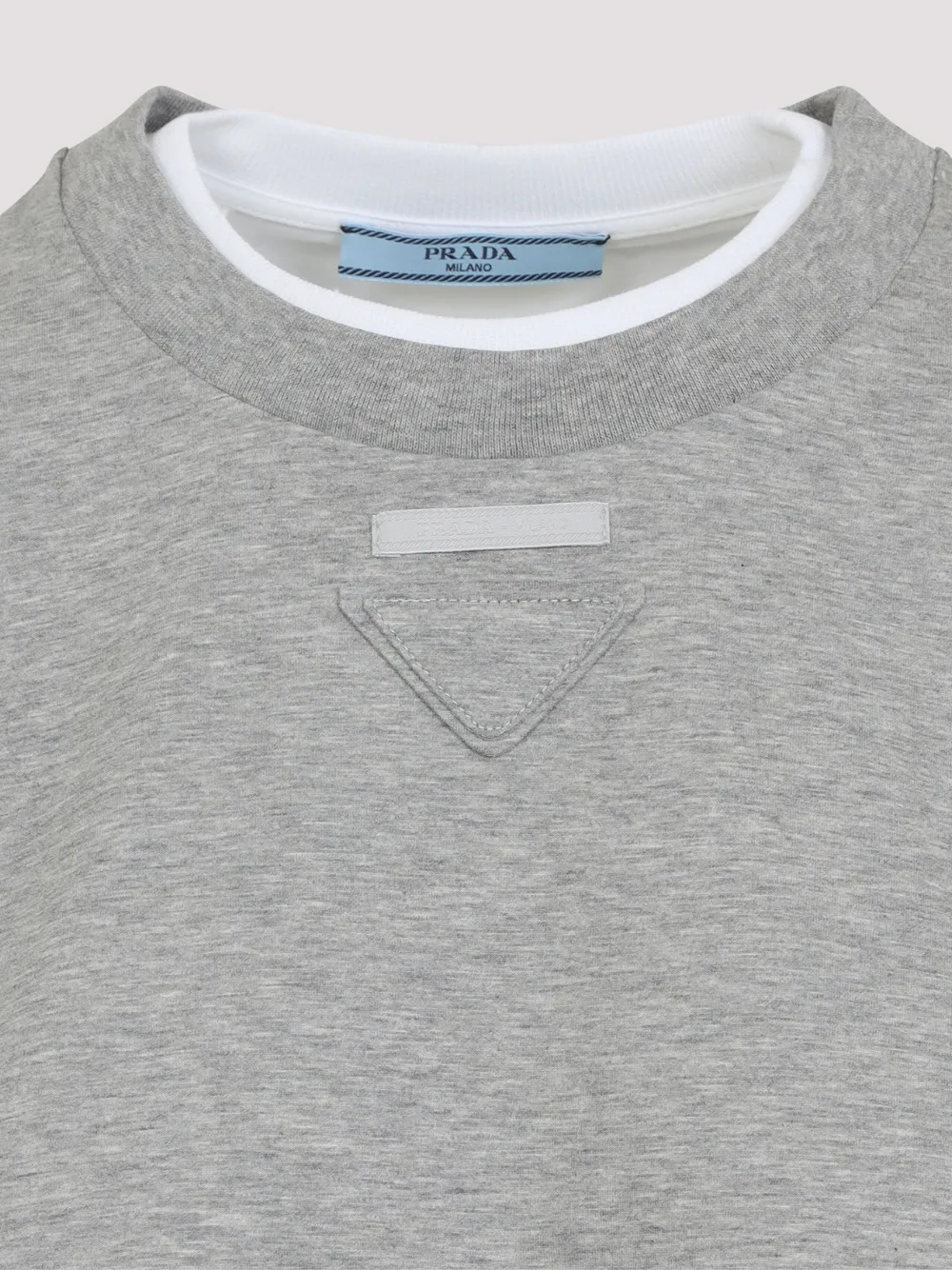 Prada Top met lange mouwen Grijs