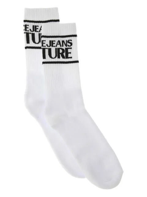 Versace Jeans Couture logo-detail ribbed socks