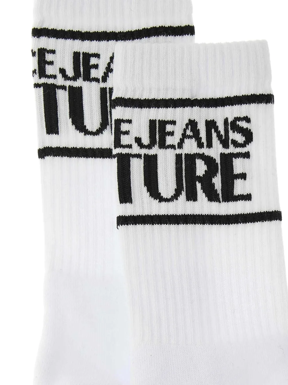 Versace Jeans Couture logo-detail ribbed socks | Image 2