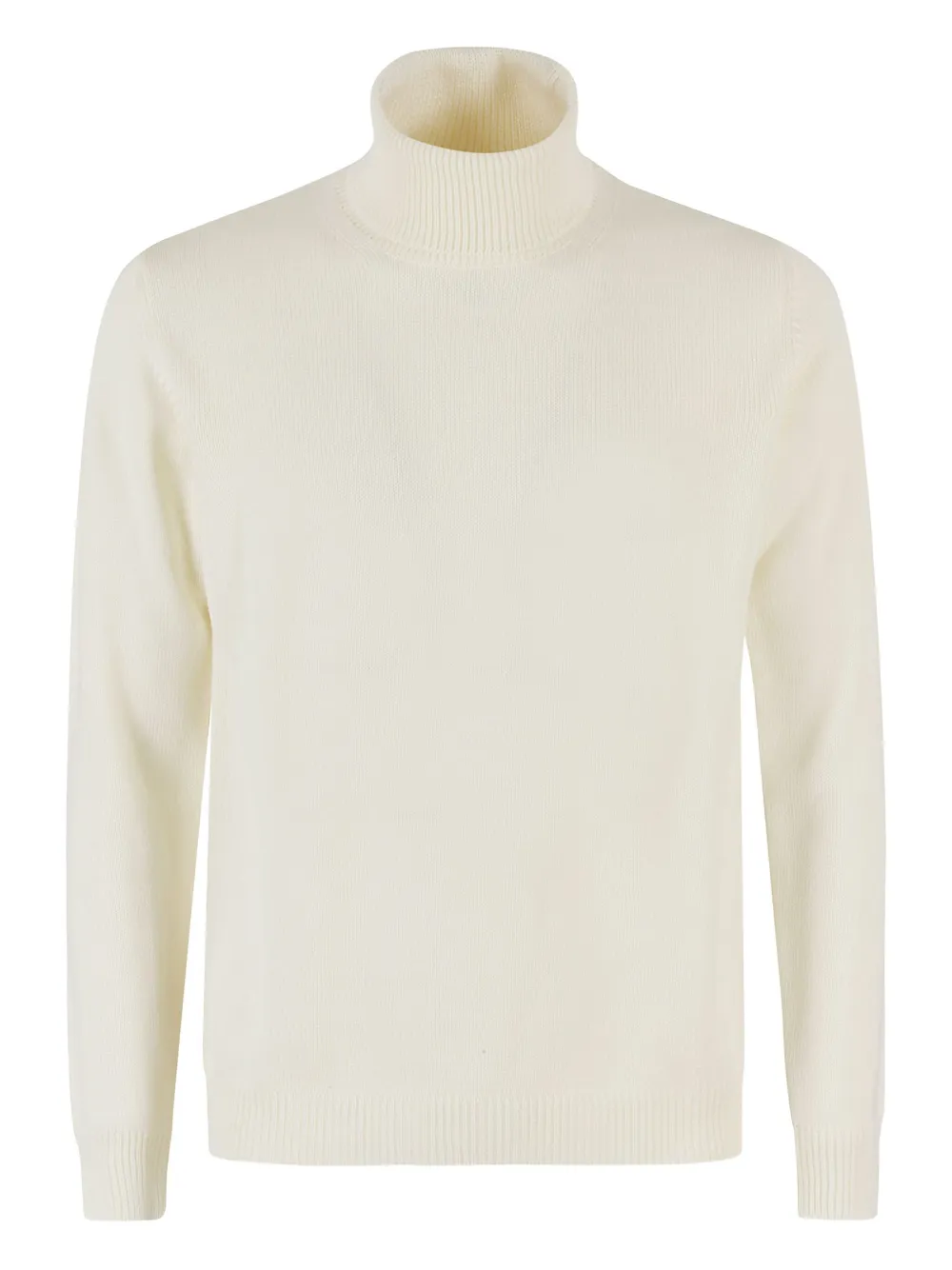 Roberto Collina turtleneck merino sweater Beige