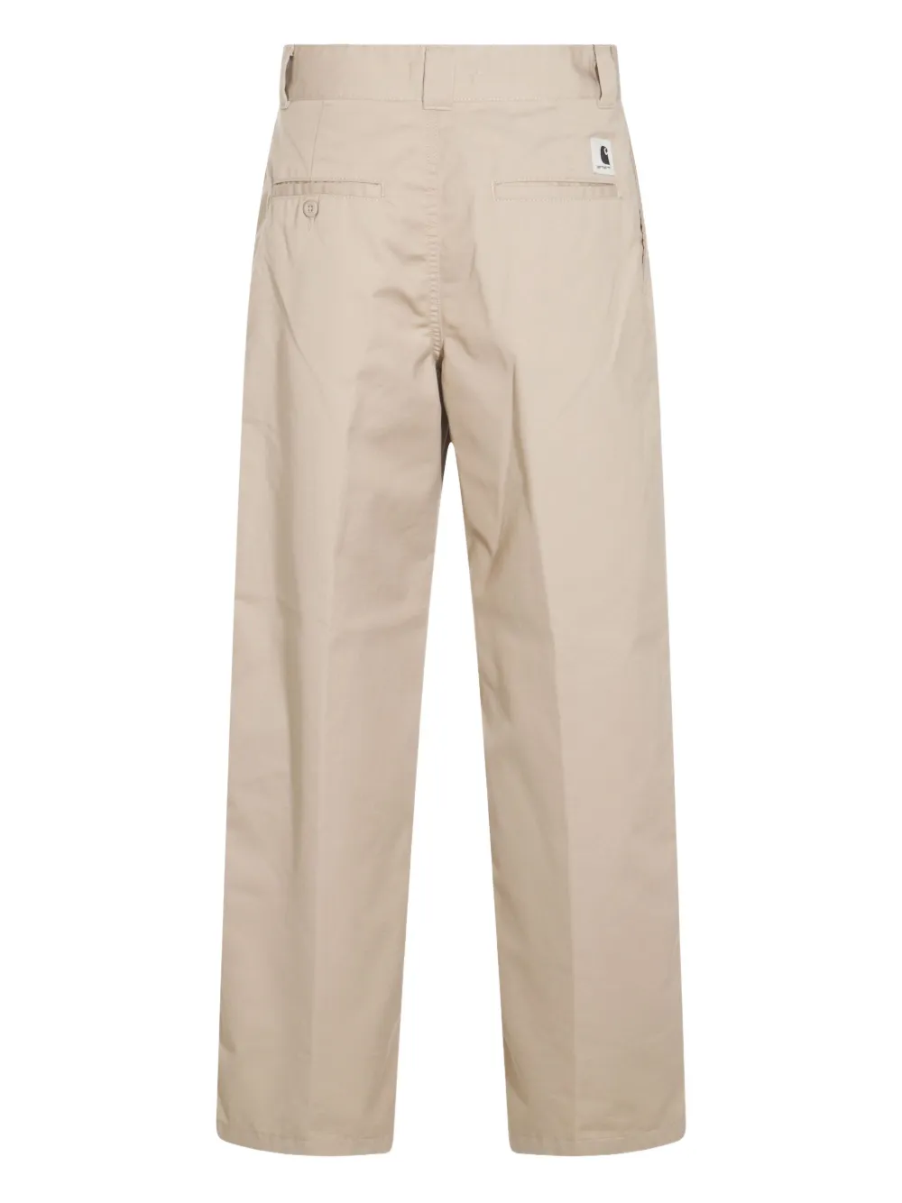 Carhartt WIP W' Craft broek met knoopsluiting Beige