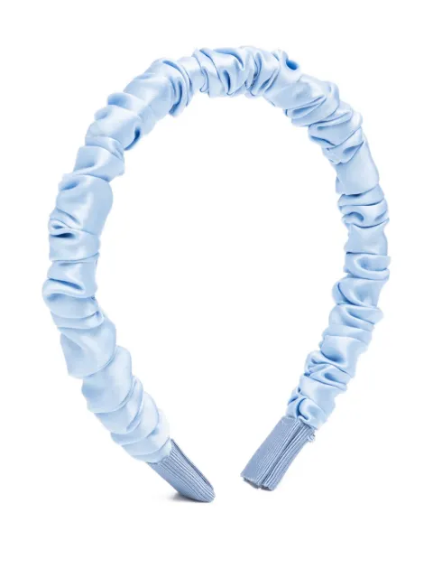 Jennifer Behr ruched satin headband