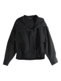 Y's hooded drawstring jacket - Black