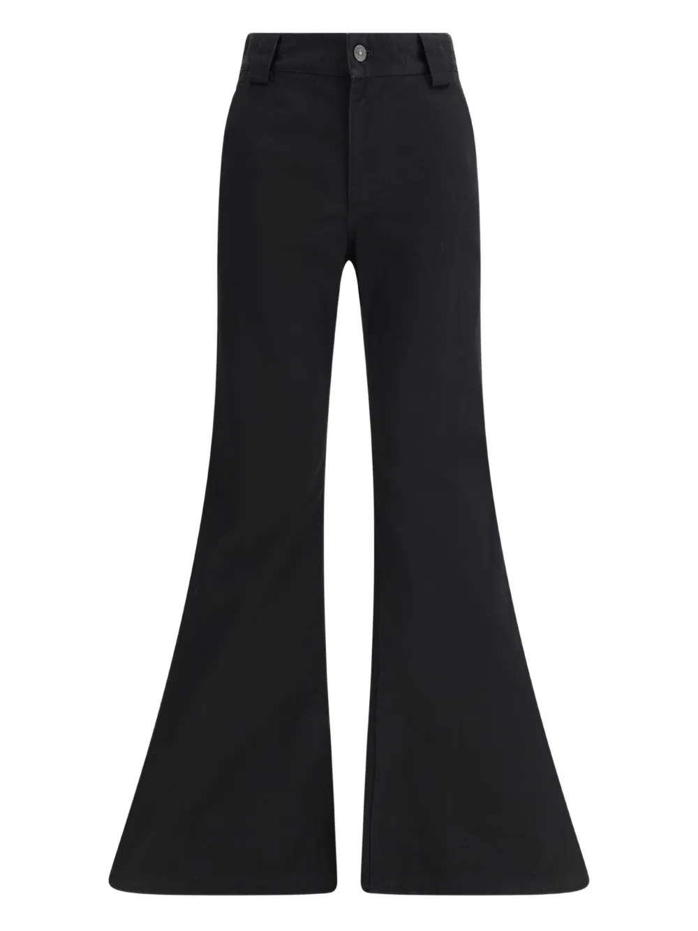 Balenciaga Flared broek Zwart