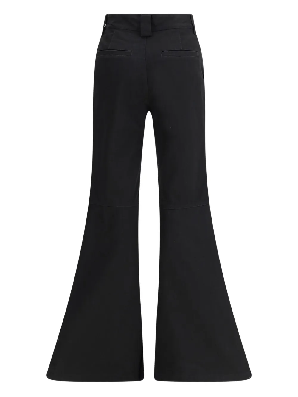 Balenciaga flare trousers - Zwart