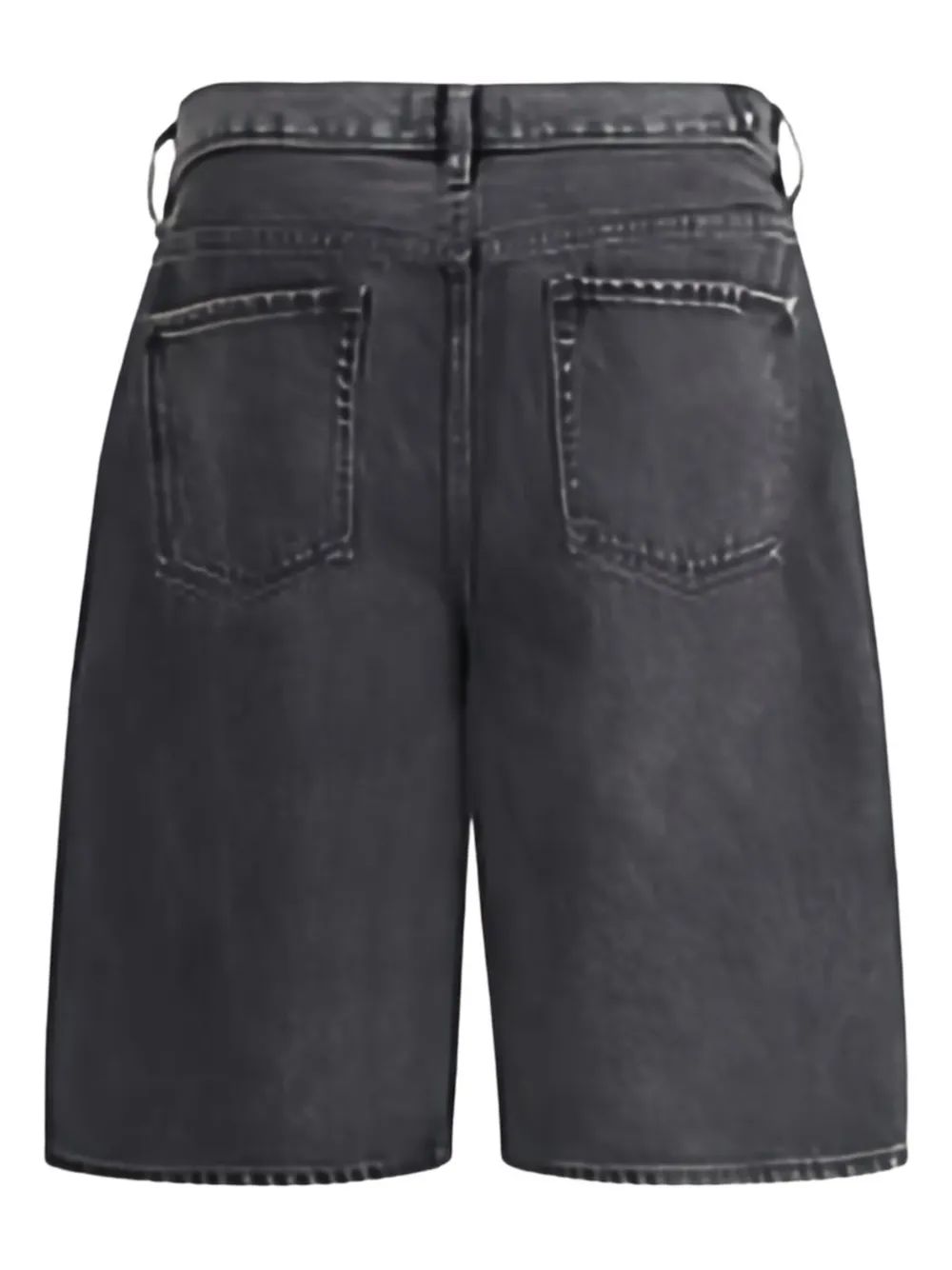 7 For All Mankind five-pocket belt-loops shorts - Grijs