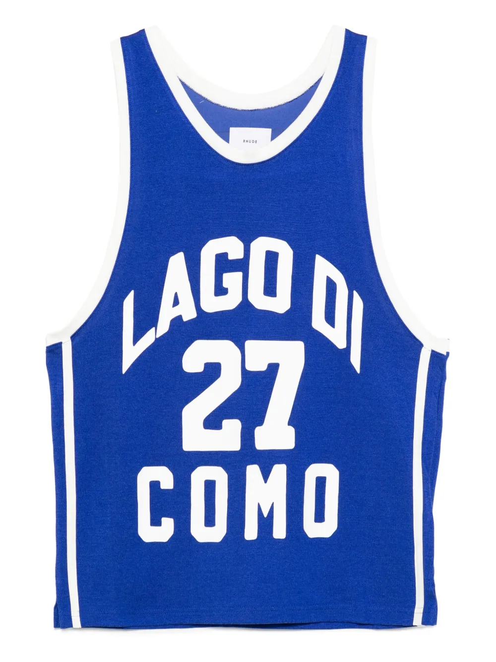 RHUDE Lago Di Como 27 gilet Blauw