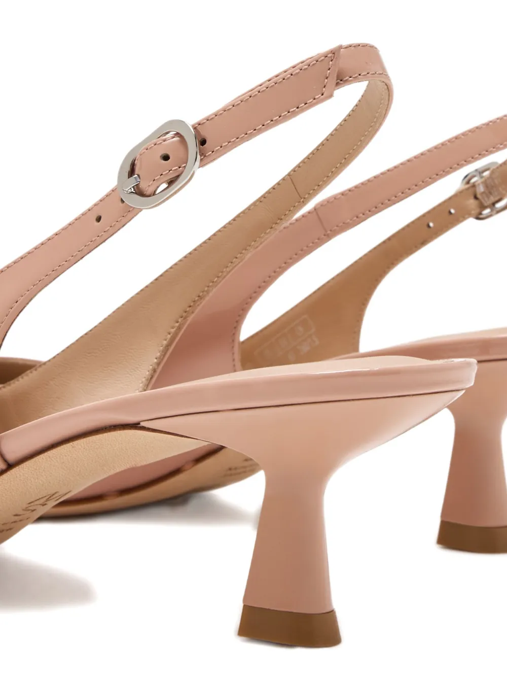 Stuart Weitzman 50mm Vinnie slingback pumps Neutrals