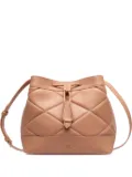 Bally quilted drawstring bucket bag - Neutrals