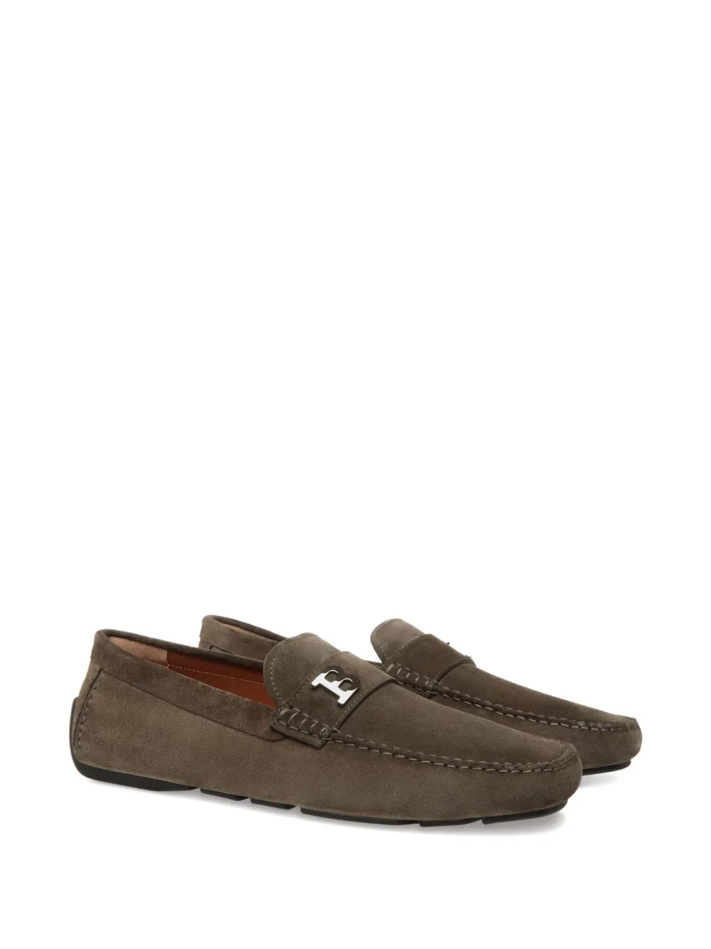 Bally Driver suède loafers - Bruin