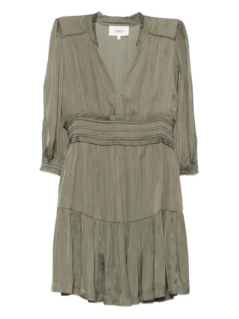 Ba&Sh Cyrilia V-neck tiered dress