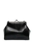 Y's frame-clasp cross body bag - Black