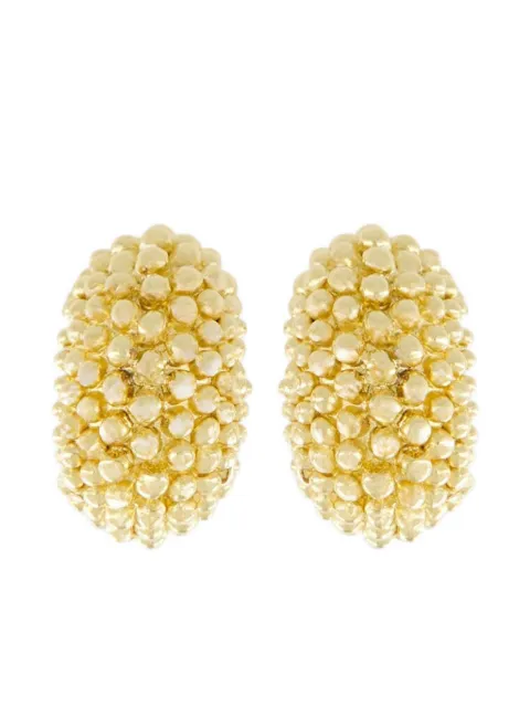 Paola Sighinolfi Simone 18K gold-plated earrings