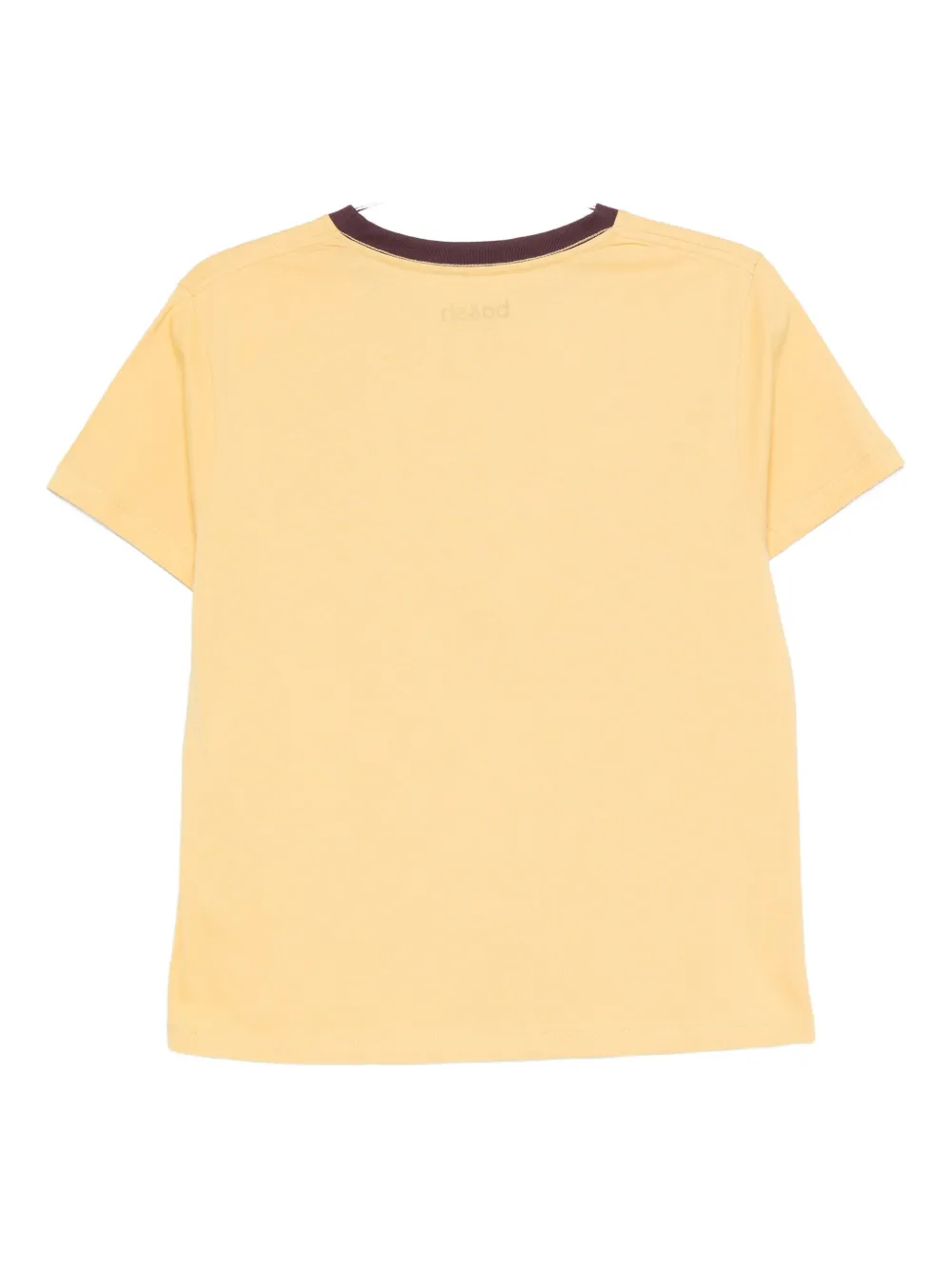 Ba&Sh Ioni katoenen T-shirt met logoprint Geel