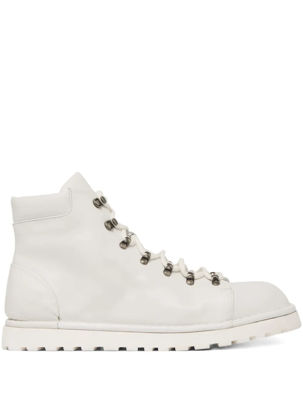 Marsèll lace-up leather boots White