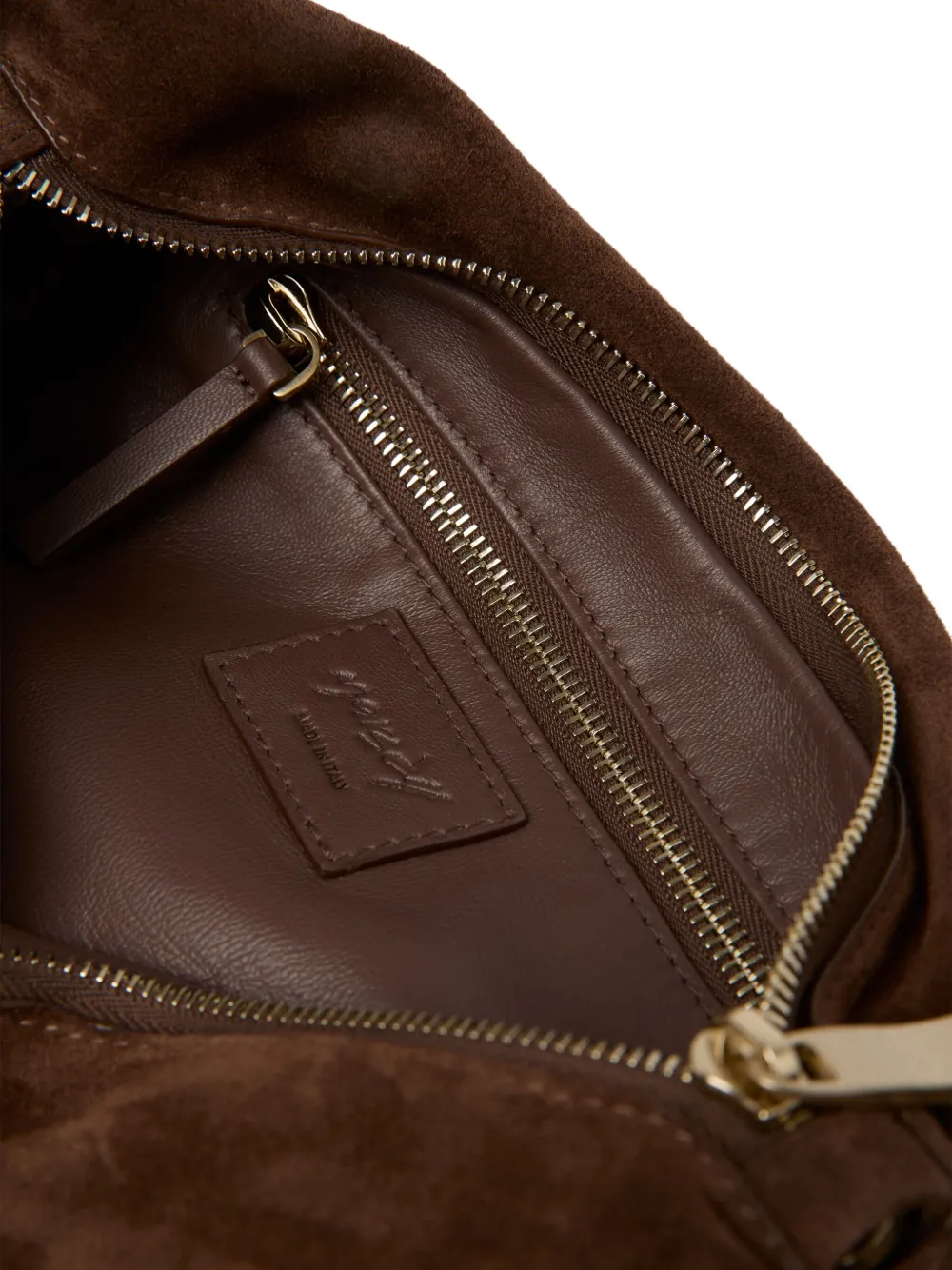 Marsèll Suède clutch Bruin