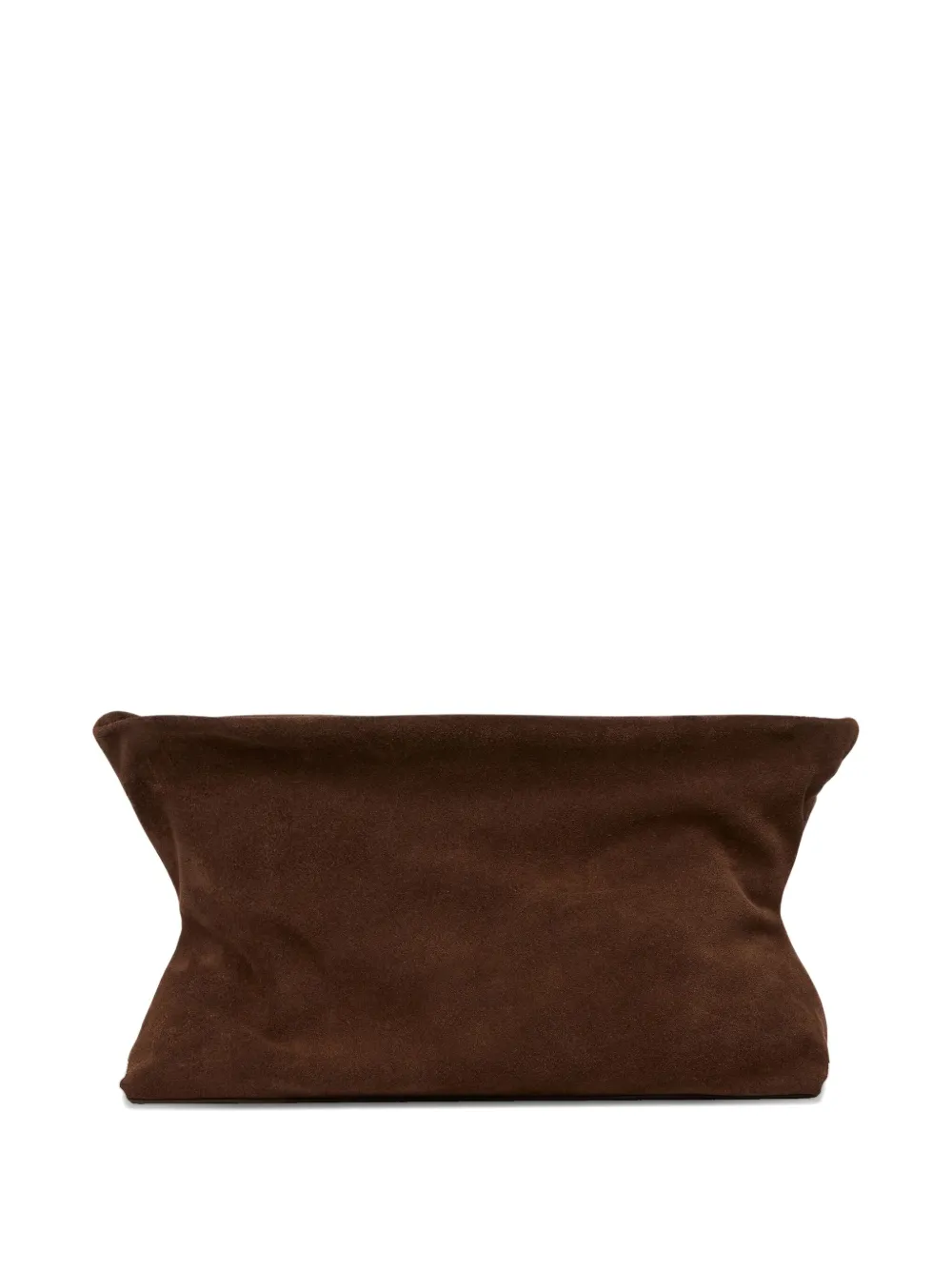 Marsèll Suède clutch Bruin