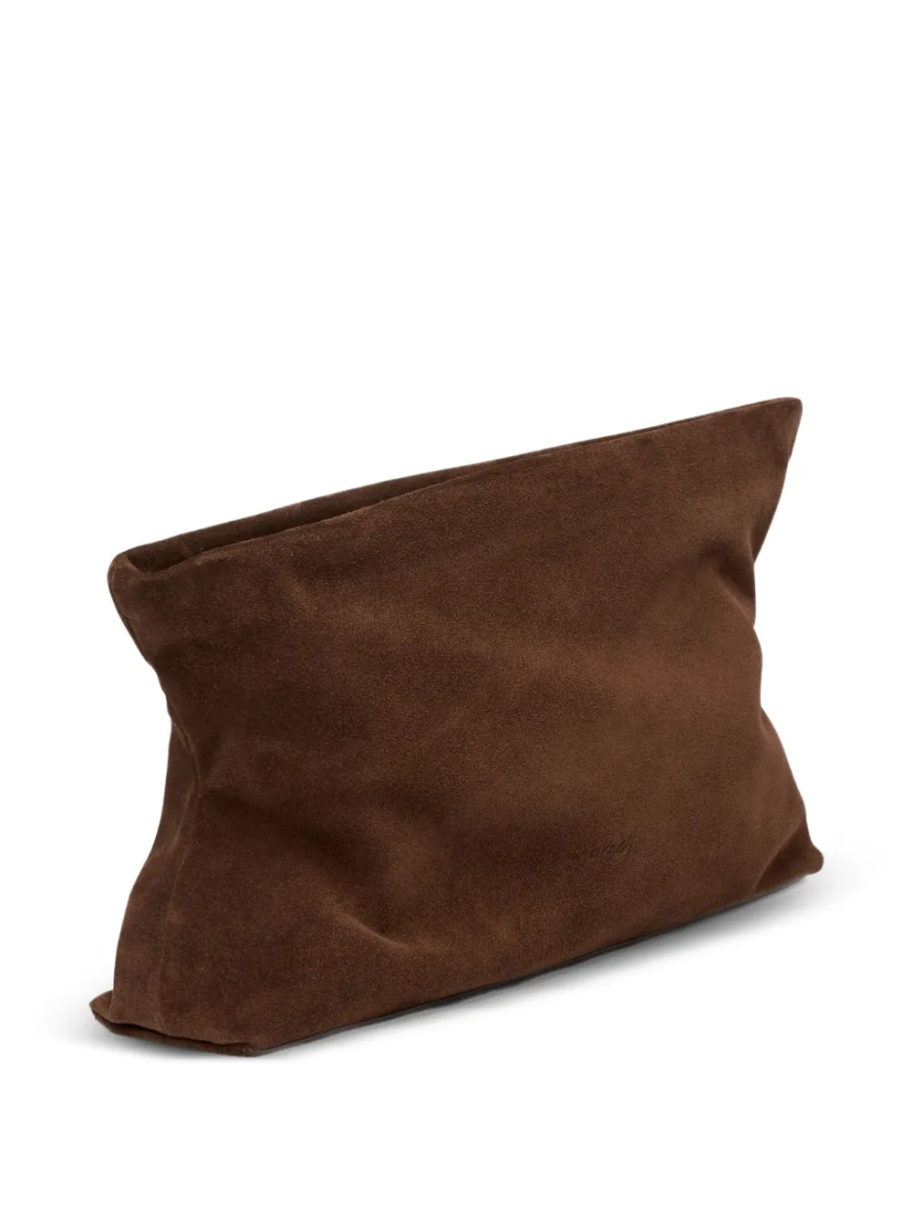Marsèll Suède clutch Bruin