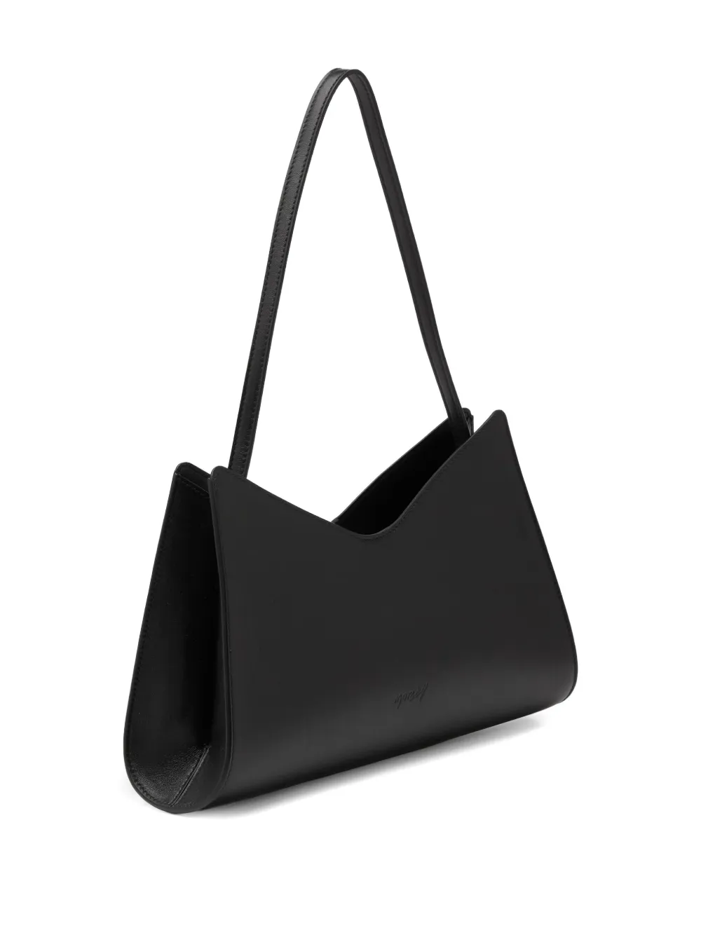 Marsèll Trapezoid leren shopper Zwart