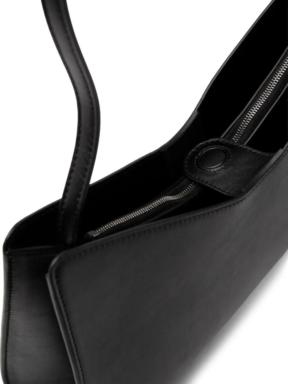 Marsèll Trapezoid leren shopper Zwart